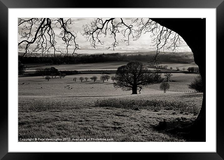 Arched view Framed Mounted Print by Pete Hemington