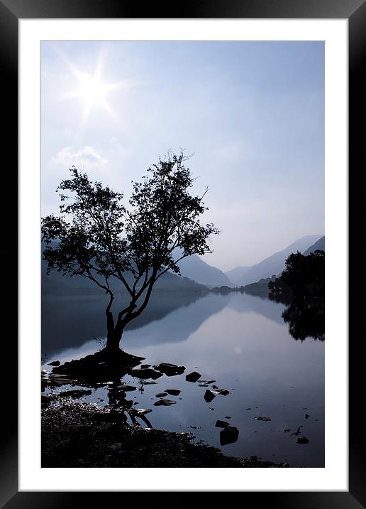  Calm  Framed Mounted Print by lucy devereux