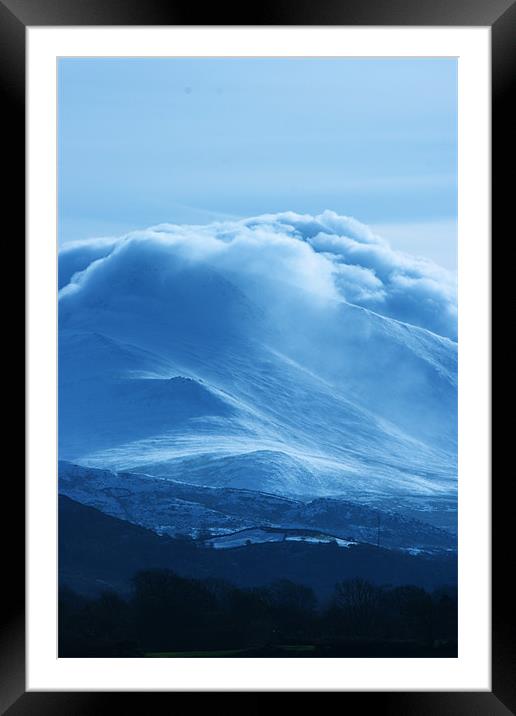 Magical Mountains II Framed Mounted Print by lucy devereux