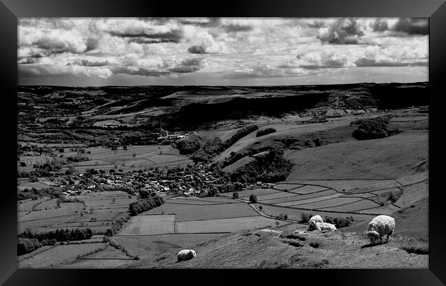 Castleton, Derbyshire Framed Print by Darren Burroughs