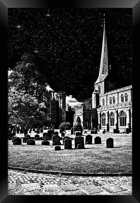 The Church Of St Mary The Virgin Hadleigh Suffolk Framed Print by Darren Burroughs