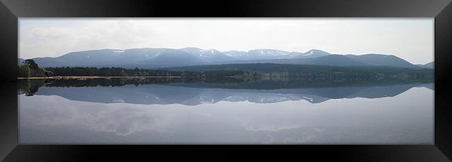 Loch Morlich Framed Print by Darren Burroughs