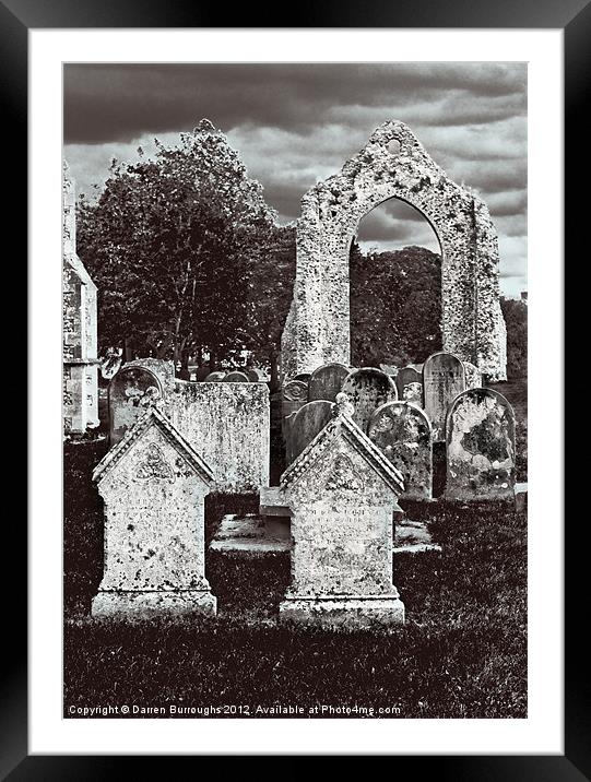 Wymondham Abbey Framed Mounted Print by Darren Burroughs
