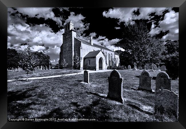 St Peter, Smallburgh. Framed Print by Darren Burroughs