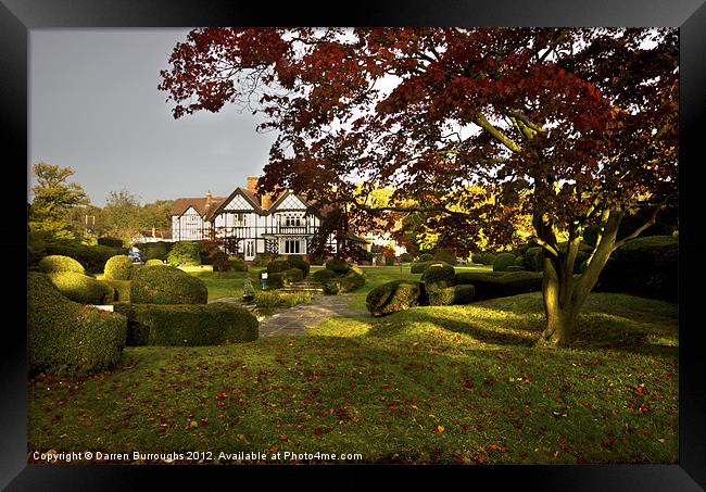Petwood, Petwood Hotel. Framed Print by Darren Burroughs