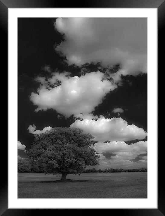 Cloud Busting Framed Mounted Print by Darren Burroughs