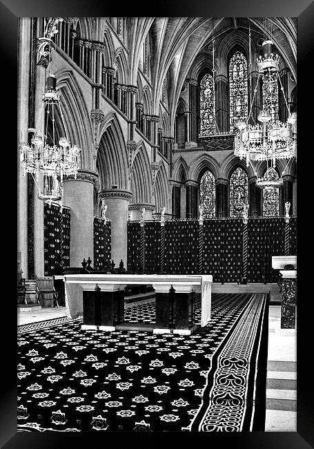 The Cathedral of St John The Baptist Framed Print by Darren Burroughs