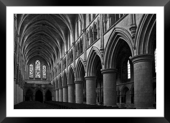 The Cathedral of St John The Baptist Framed Mounted Print by Darren Burroughs
