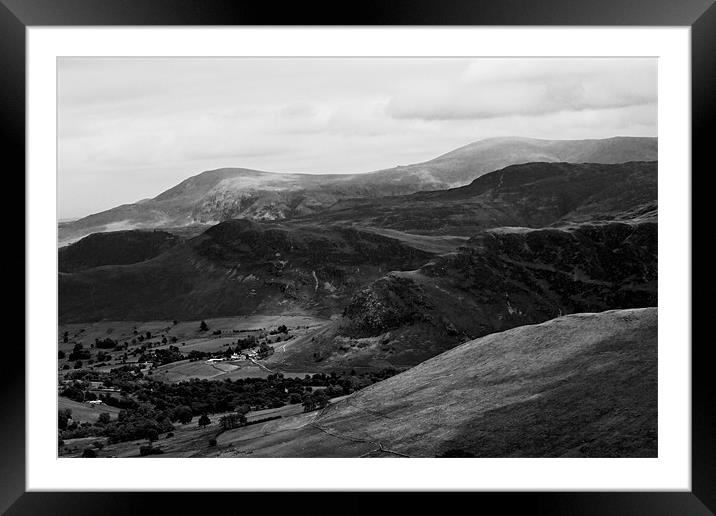 From Ard Crags Framed Mounted Print by Darren Burroughs