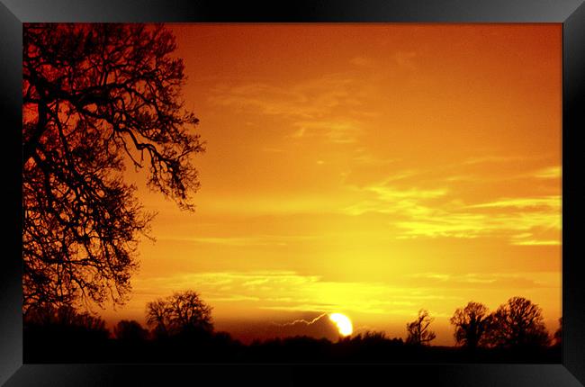 Sunrise Framed Print by Darren Burroughs