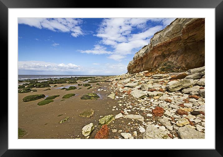 Hunstanton Framed Mounted Print by Darren Burroughs