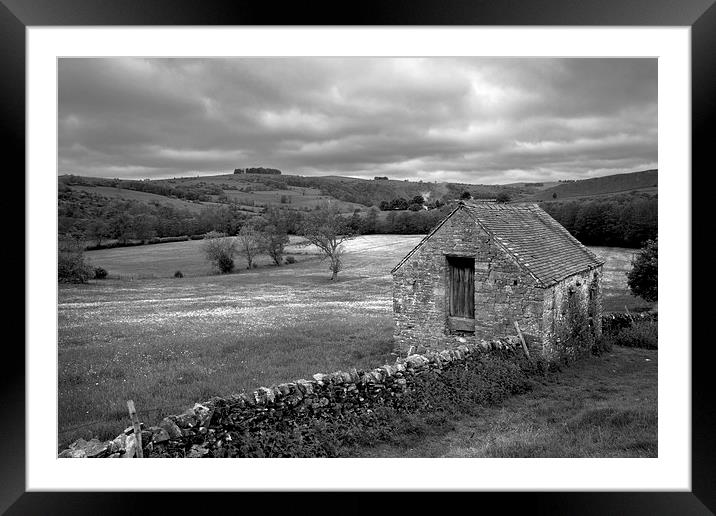 Derbyshire Scene Framed Mounted Print by Darren Burroughs