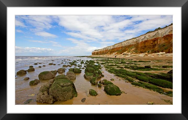 Hunstanton Norfolk. Framed Mounted Print by Darren Burroughs