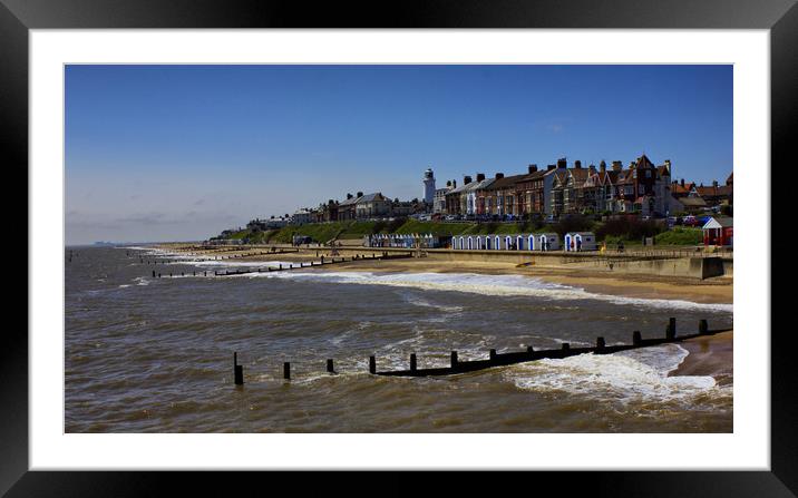 Southwold Suffolk. Framed Mounted Print by Darren Burroughs