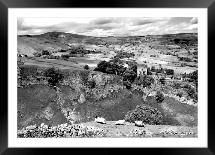 Hope Valley Framed Mounted Print by Darren Burroughs