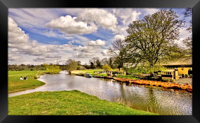 Constable Country Dedham. Framed Print by Darren Burroughs