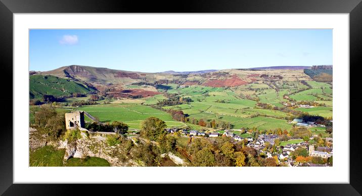 Derbyshire Landscape Framed Mounted Print by Darren Burroughs