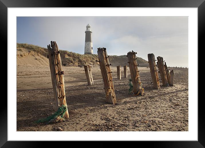 Spurn Point Lighthouse Framed Mounted Print by Steve Glover