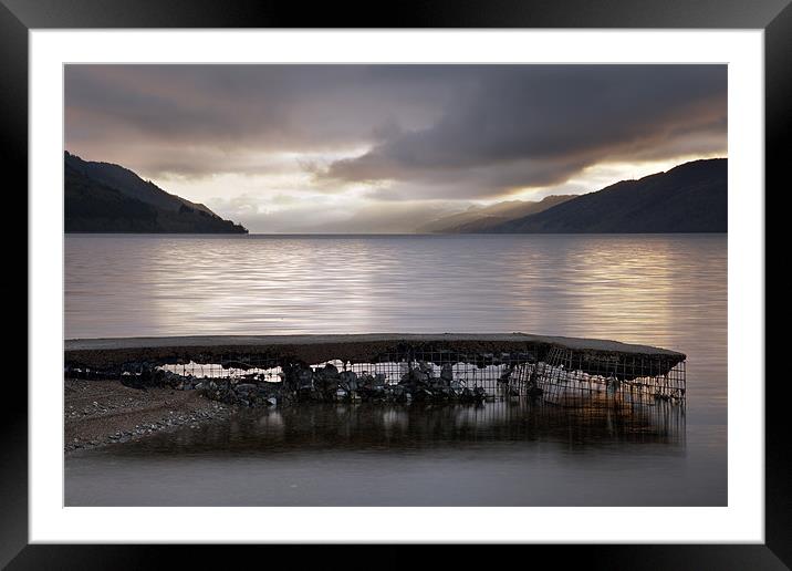 A Loch Ness Sunrise Framed Mounted Print by Steve Glover