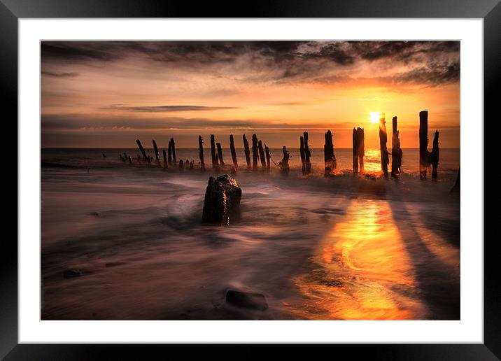 Blinded By The Light ! Framed Mounted Print by Steve Glover