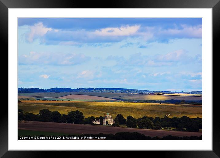 Ashdown House Framed Mounted Print by Doug McRae