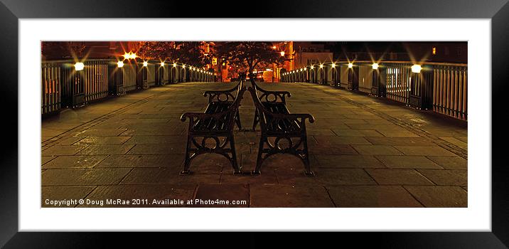 Back to back Framed Mounted Print by Doug McRae