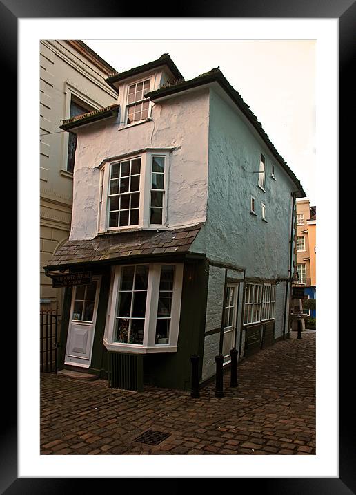 Crooked House Windsor Framed Mounted Print by Doug McRae
