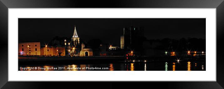 Over the medway Framed Mounted Print by Doug McRae