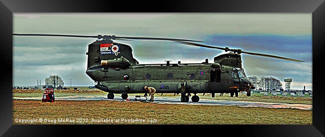 Chinook Framed Print by Doug McRae