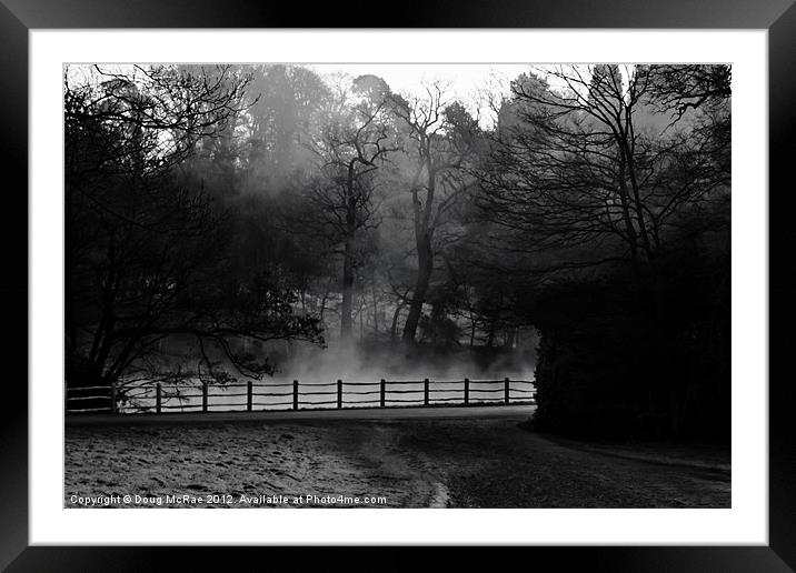 Misty lale Framed Mounted Print by Doug McRae