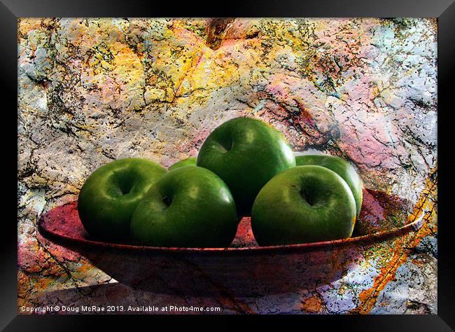Fruit Bowl Framed Print by Doug McRae