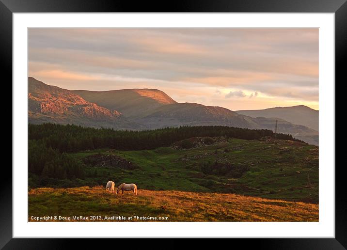 first light Framed Mounted Print by Doug McRae