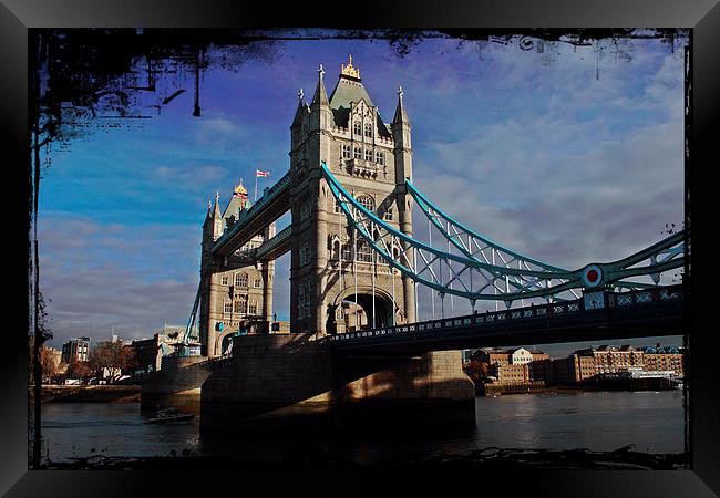 Tower bridge Framed Print by Doug McRae