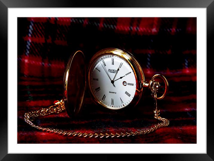 time Framed Mounted Print by Doug McRae