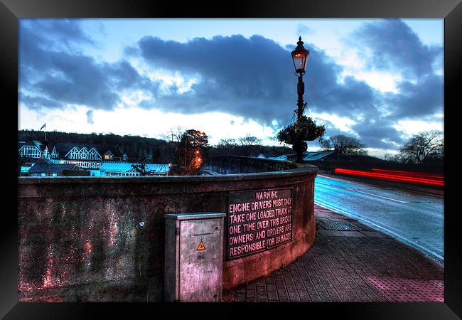 Henley Bridge 1 Framed Print by Doug McRae