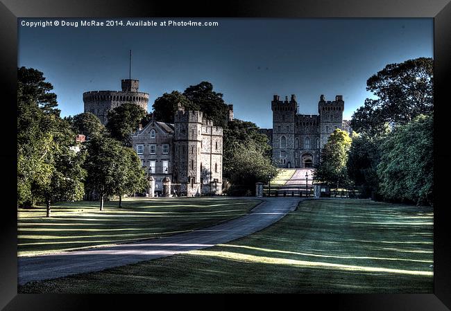  Windsor Castle Framed Print by Doug McRae
