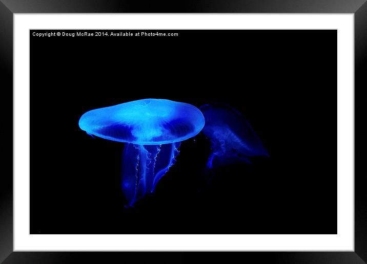  Blue Framed Mounted Print by Doug McRae