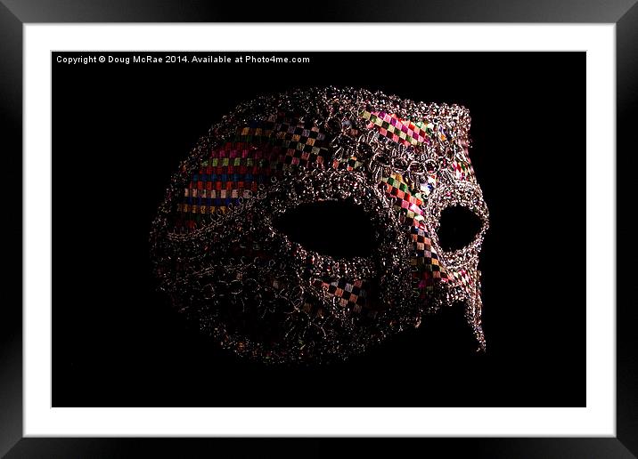  mask Framed Mounted Print by Doug McRae