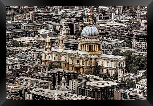  St Paul's Cathedral Framed Print by Doug McRae