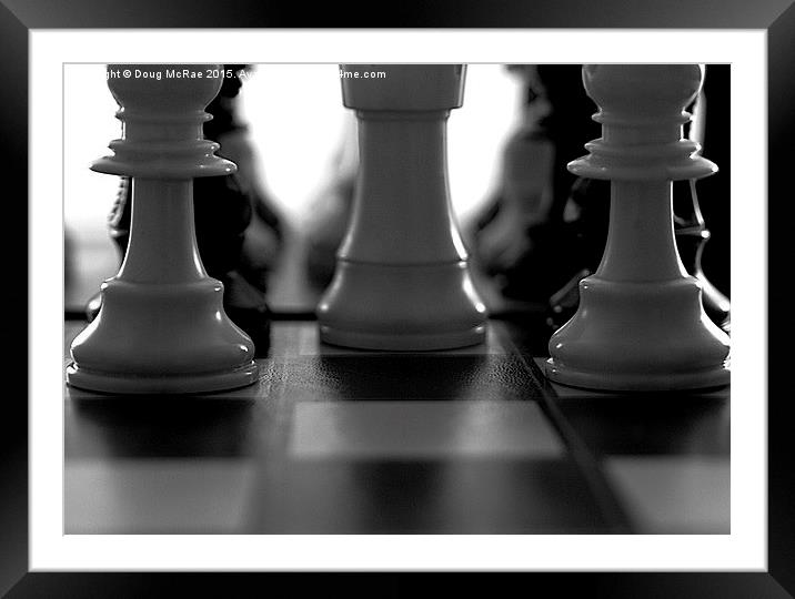  chess Framed Mounted Print by Doug McRae