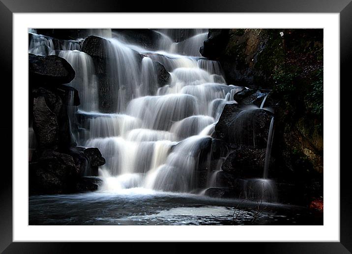 Silver water Framed Mounted Print by Doug McRae
