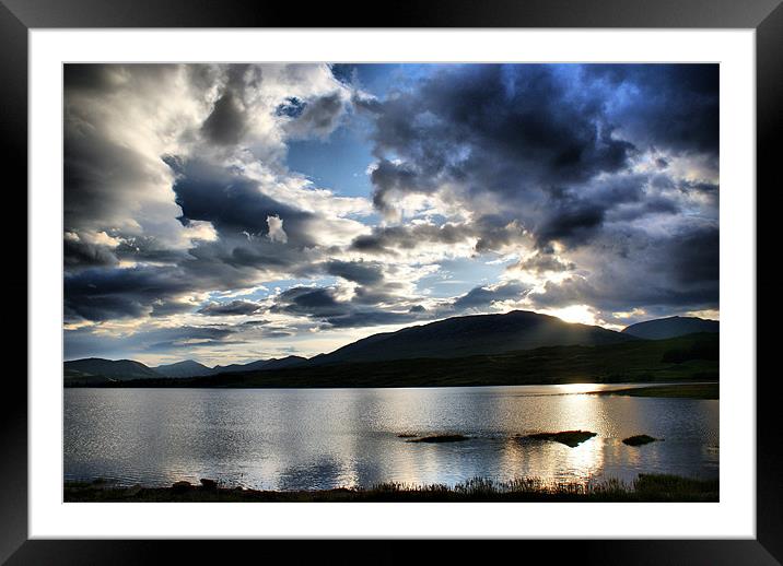 Loch Tulla, Scotland Framed Mounted Print by Sandi-Cockayne ADPS