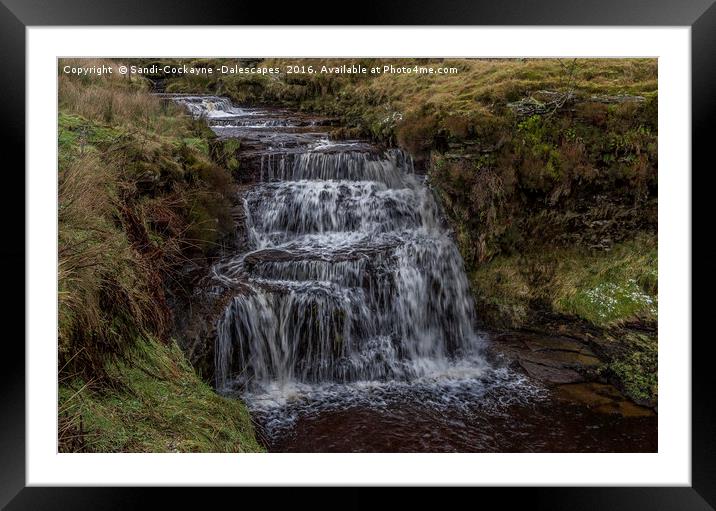 Jenny Whalley Force II Framed Mounted Print by Sandi-Cockayne ADPS