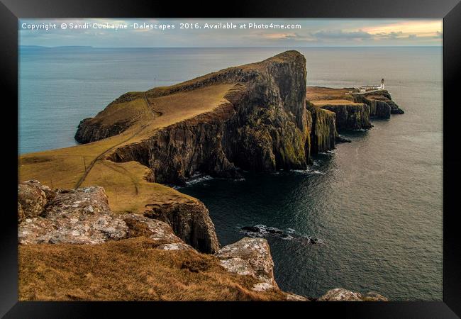 Neist Point, Isle Of Skye Framed Print by Sandi-Cockayne ADPS