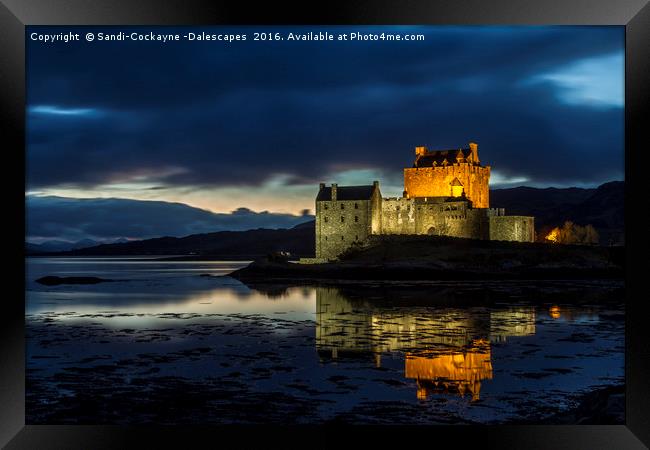 Eilean Donan Castle Framed Print by Sandi-Cockayne ADPS