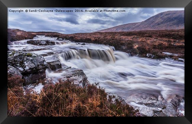 The Cauldron, Glencoe Framed Print by Sandi-Cockayne ADPS