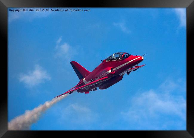 Low Pass Framed Print by Colin irwin