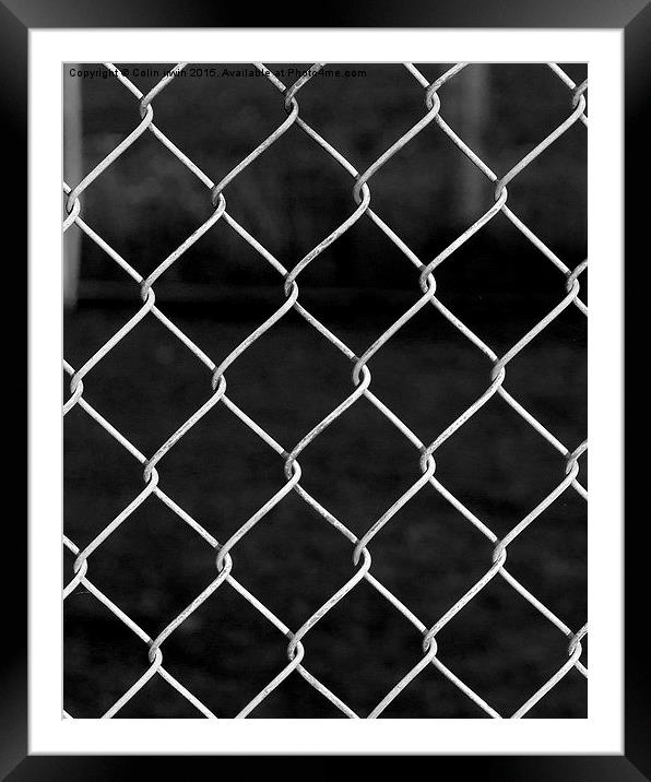 No entry Framed Mounted Print by Colin irwin