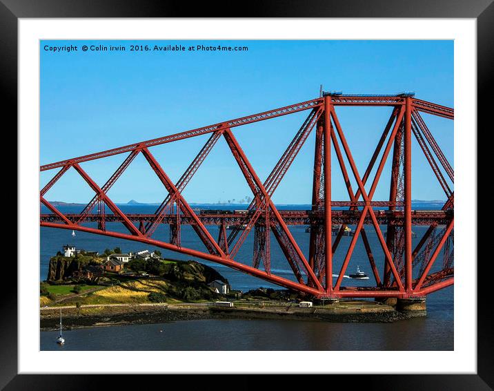 45407 Framed Mounted Print by Colin irwin