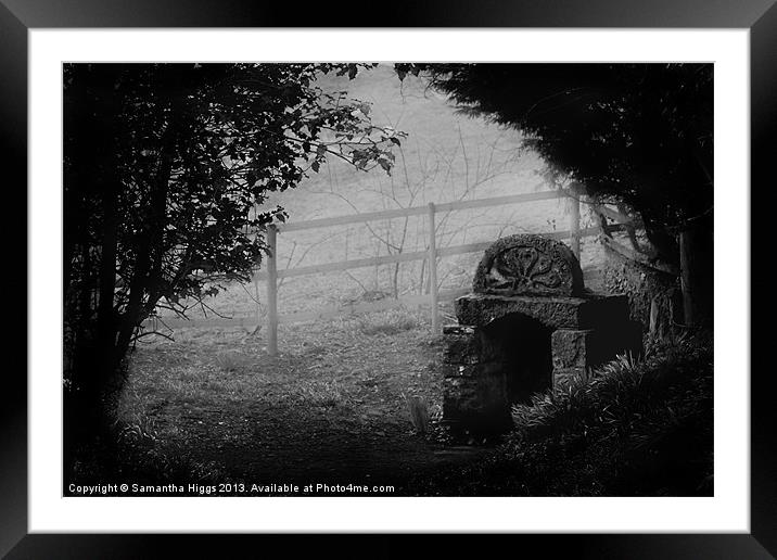 Ladywell In The Mist Framed Mounted Print by Samantha Higgs